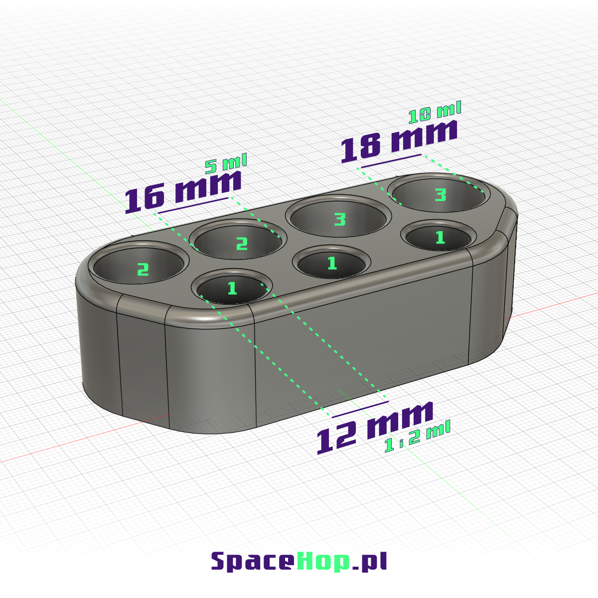 Statyw na ampułki - obrazek 2