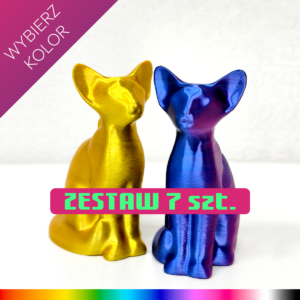 Bombka - kot orientalny (Zestaw 7 szt)